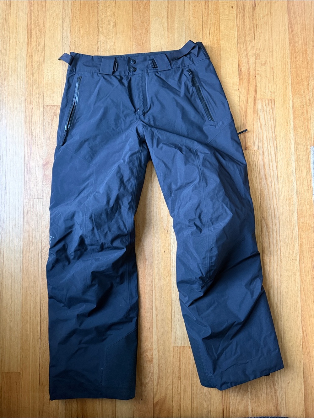 Arc'teryx Men's Black Performance Softshell Ski Pants